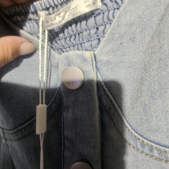 One And Only NWT Premiun Boutique Stylish Button-Down Maxi Dress PTP 17 - Picture 4 of 6